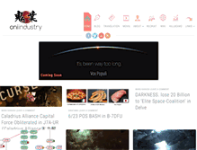 Tablet Screenshot of oniindustry.com